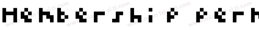 Membership permissio字体转换